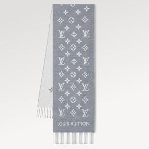 루이비통올 어바웃 모노그램 스카프 남성 머플러 목도리 M79226 그레이