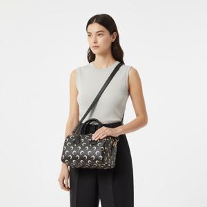 MARINE SERRE 25FW 문 캔버스 스트라이크 백 (WBA019ARWOV0040 IT99)