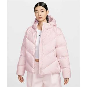 나이키 스포츠웨어 윈드푸퍼 스톰 핏 루즈 후드 다운 패딩 W - 실트 레드세일 HV5236-667 246650