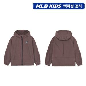 [MLB키즈PG] 스트릿 체크 립스탑 바람막이 (7AWJB0161-50BRS)