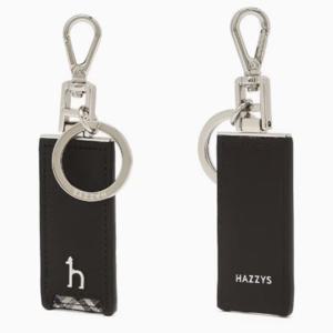 [헤지스] [CHESTER] 블랙 체크장식 키링 HJHO6E281BK