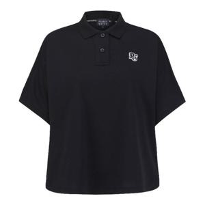 M 파리게이츠골프반팔티 NQC 521D1TO303_BK 여성 돌먼 카라 반팔 티셔츠