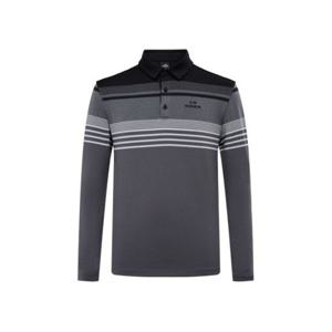 아이더 POP 스트라이프 남성 폴로 티셔츠_Black DMU25284Z1 283254