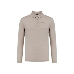 아이더 POP 에센셜 남성 긴팔 폴로 티셔츠_Dark Beige DMP26283E4 301825