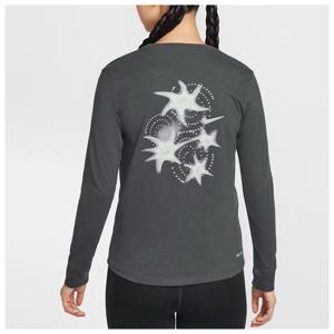 나이키 국내매장판 미드웨이트 코튼 드라이핏 여성 러닝 긴팔티 IQ3749-070