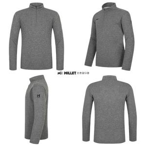 [밀레]밀레아웃도어 남성가을 등산 집업티셔츠MXUFT013A_IC