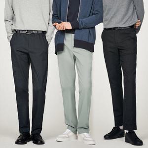 [공식][타미힐피거] 코튼 스트럭처 스트레이트 팬츠 3종 택1 (T12E7WPC793ML1)