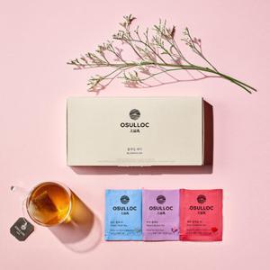 [2/10 멤버십 1천원 쿠폰]오설록 블루밍 데이 3종X3입(총9입) 선물세트