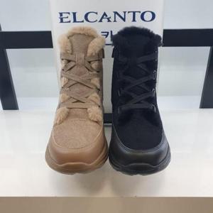 엘칸토 HC11 소가죽 여성 앵클부츠 B1H4U4V4TC