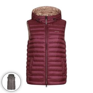 [핑] 여성 후드 구스 다운 점퍼 베스트 121E3JV261