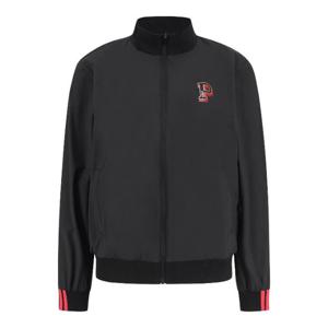 파리게이츠골프바람막이 NQC 531E1JP381_BK 공용 스탠드넥 로고 윈드브레이커