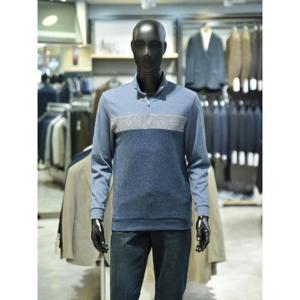 오스틴리드 세이브존03 가을 면블럭 반집업 긴팔 티셔츠 ATL40125