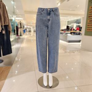 플라스틱아일랜드  (PS7DP203) BEIGE 배기핏 데님 팬츠