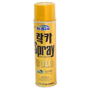 일신 락카 스프레이 420ml(골드)