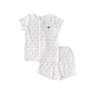 [밍크뮤]SC(네이비)밍크인견반팔내의(3637005425)여름내의 신생아 백일돌선물 내의 내복 7부내의 A