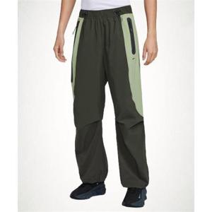 NIKE 테크 드라이 핏 우븐 컬러 블록 오버사이즈 팬츠 M - 세쿼이아오일 그린블랙 IH8467-355 1527830