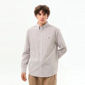 [공식][타미힐피거] [Asian fit] 이지 케어 스트라이프 셔츠 (T12G0WSH013MT20BJ)