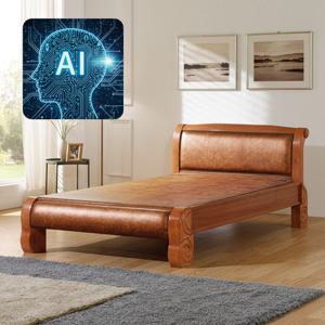 AI가 알아서 꺼주는 인체감지 3중(황토 옥 숯) S 온돌침대 GC554