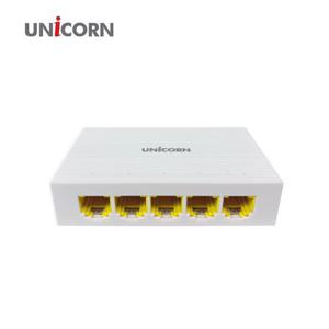 유니콘 5포트 기가 스위칭허브 공유기 랜선스위치허브 DG-500GIGA