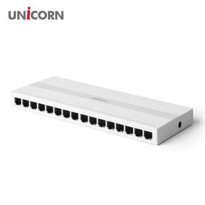 유니콘 16포트 기가 스위칭허브 인터넷허브 랜선 이더넷스위치 DG-S16GIGA