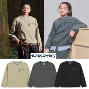 디스커버리키즈 [택가 89,000원] DKTR3B051 키즈 프레시벤트 우븐 트레이닝 맨투맨