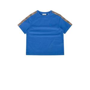 버버리 주니어 키즈 연하늘 Cedar 반팔 티셔츠 8117916 C4145