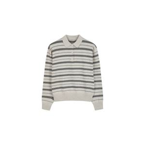 [프로젝트엠]여성 버튼 카라 스웨터 EPG1ET2100