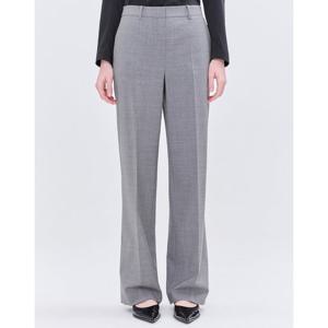 질스튜어트 뉴욕 여성 25SS 그레이 멜란지 울혼방 팬츠 WJPA5B300G2