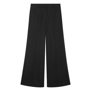 질스튜어트 뉴욕 여성 25SS 블랙 단색 울혼방 팬츠 WJPA5B300BK