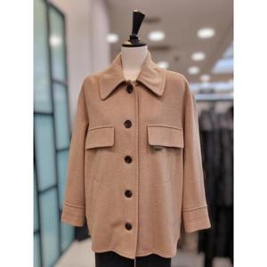 안지크 세이브존02 루즈핏 울 하프 코트 AI4HC111