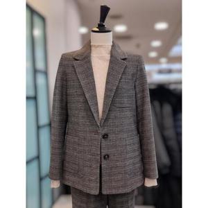 안지크 세이브존02 기모 아웃포켓 체크재킷 AI4JK116