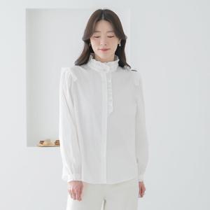 엄마옷 마담4060 플라워러플블라우스 여성 데일리-ZBL2602004-