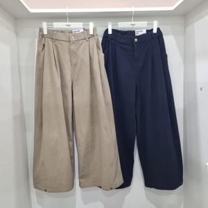 [행텐주니어]스판 이중턱 트랜스폼 와이드핏 면바지14560-150-20