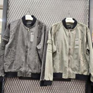 인터크루 HC45 바이오스톤워싱항공점퍼 ANA1UJ02