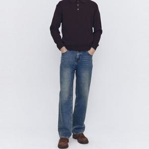 [지오다노] 남자 봄 가을 스트레이트 루즈핏 데님 654311