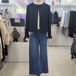 [미센스][김천구미모다점]팬시노카라숏자켓MB5XJKM103ZBK_KG