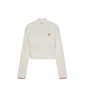 MLB 여성 바시티 립 집업 가디건 A5 3FKCV0444 50CRD