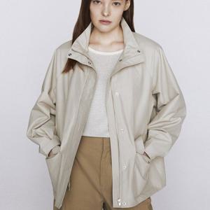 [지오다노] 여자 봄 가을 하이넥 미들랭스 자켓 650637