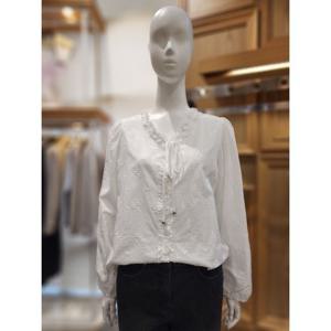 [플라스틱아일랜드]MARIO플라스틱아일랜드 플라워지수블라우스 PS1XA3B1