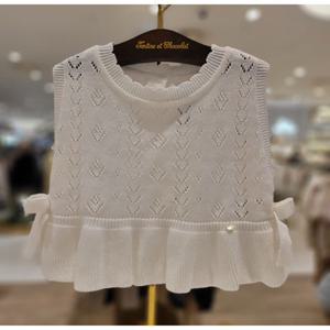 쇼콜라 GJ퓨리니트조끼 (TTOMVT0111)봄여아외출복백일돌선물