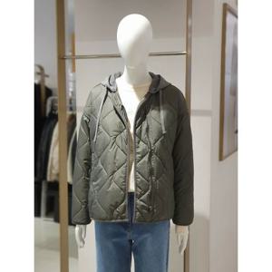 [에꼴드파리]MARIO(미센스)니트후드 집업 패딩 MB5YPDM505D