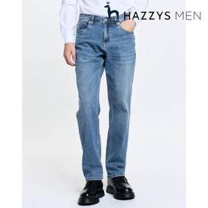 헤지스 남성 (HZPA6B271N1) 라이트네이비 워싱 면혼방 데님팬츠
