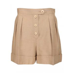 [VALENTINO] 라프리마 여성 린넨 앤 비스코스 반바지 8B3RF0N89EK 0BG 베이지 /15