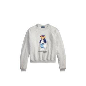 폴로 랄프로렌 베어 프린트 크루 넥 스웨트셔츠 211A96185