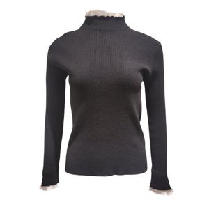 [멜본]리본장식소매 프릴니트_STKA26330