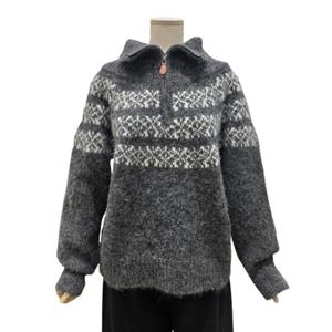 [에이지도르]노르딕 하프집업 니트(ALFIWIR246)