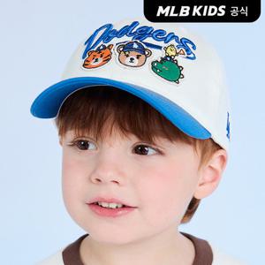 [MLB키즈 공식]26N 메가베어 프렌즈 배색 볼캡 LA (Ptn.Blue) 7ACPC146N-07BLP