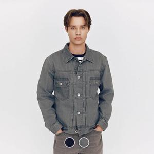 [지오다노]남성 데님 트러커 청자켓 075508/01075508