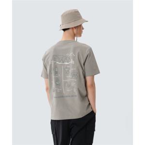 스노우피크 SNOWPEAK APPAREL 소로나 기어 반팔 티셔츠 (S25MUFTS70) Smog Khaki S25MUFTS70SK 337726