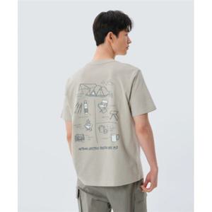 스노우피크 SNOWPEAK APPAREL 소로나 기어 반팔 티셔츠 (S25MUFTS70) Beige S25MUFTS70BG 337732